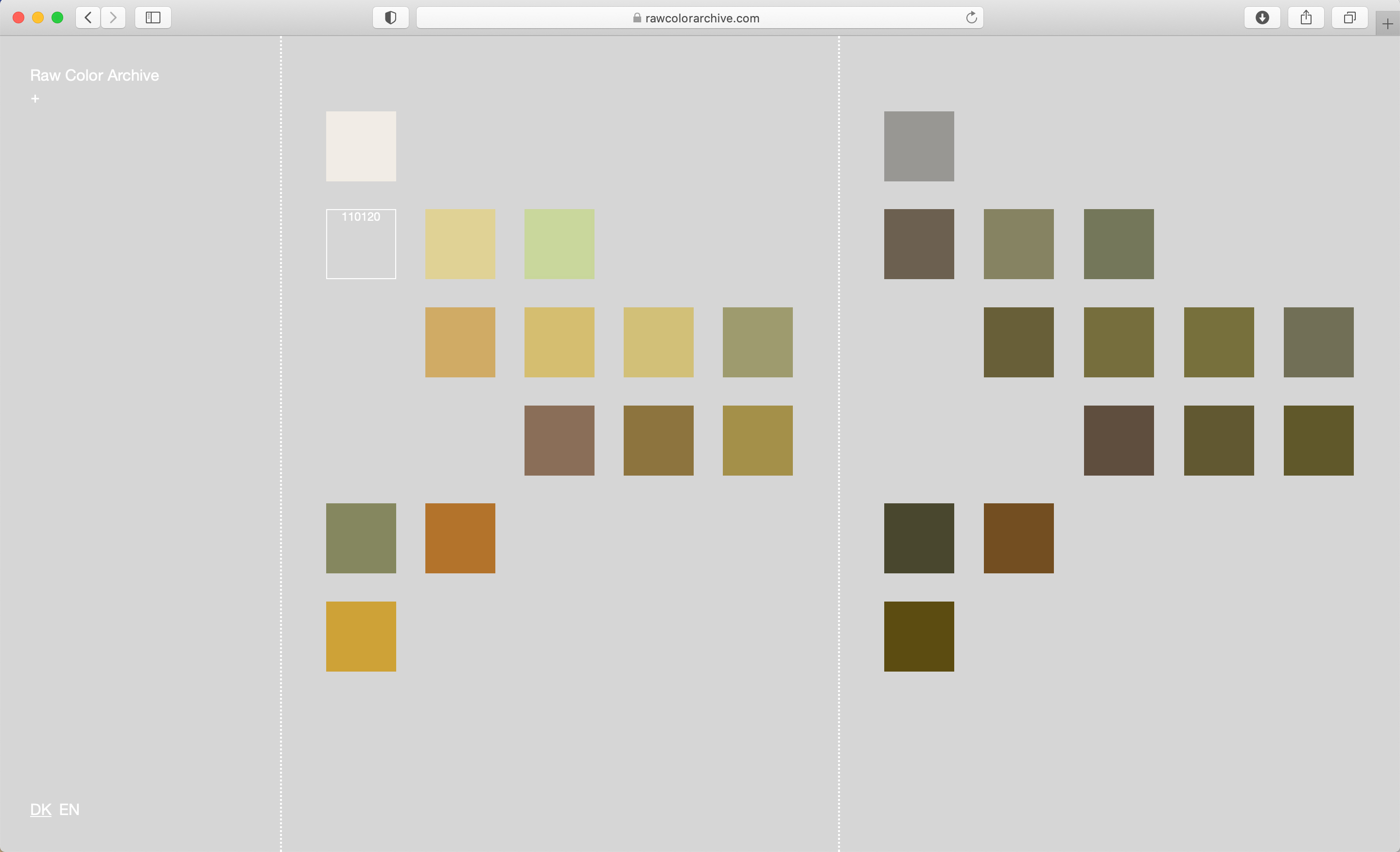 Raw Color Archive